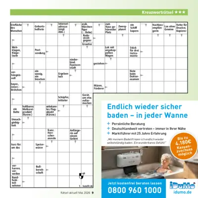Seite 9 - Kreuzwort-Rätsel