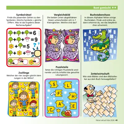 Seite 41 - Kinder-Rätsel
